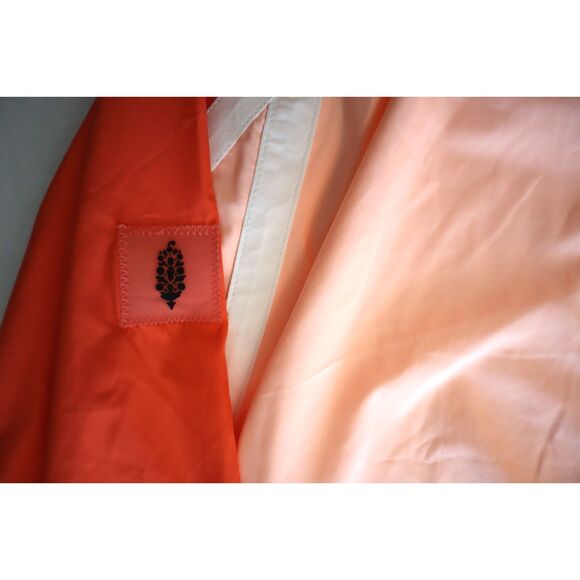 FP Movement OB1928025 Women Sz L Peach Combo Care Like The Wind Logo Jacket - Picture 8 of 13